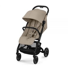 CYBEX Beezy 2 컴팩트하고 가벼운 여행용 유모차 - CYBEX 카시트와 호환 아몬드 베이지, CYBEX Beezy 2 컴팩트하고 가벼운 여행용 유모