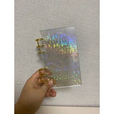 별빛 오로라 아크릴 바인더(A5 A6 A7 3공 전 사이즈)