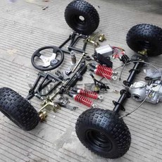 고카트 전동 4륜 루지 루지카트 레이싱카트 바이크, 1개, 상세 페이지 참고, 48V500W 사각 타이어+컨트롤러