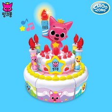 핑크퐁멜로디생일케이크