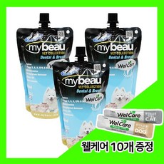 마이뷰 덴탈 종합영양제 300ml X 3개 + 웰케어 10개 - 마이뷰