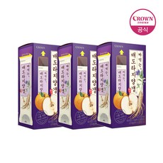 크라운 짜먹는 배도라지 양갱 1팩 (30gX5개입) 3개, 단품