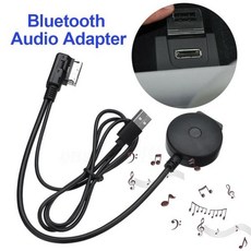 AMI MDI 오디오 Aux USB 암 블루투스 어댑터 자동차 미디어 오디오 케이블 아우디 A1 A3 A4L A5 A6L A8 Q, 01 CHINA