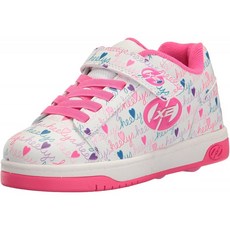 Heelys Mallow X2 듀얼 업-770953 스니커즈 아이보리 (화이트/ 핑크/ 멀티) 35 EU
