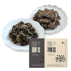 강봉석명인 명인조청 콩범벅(10g 8개입 5봉) + 깨범벅(10g 8개입 5봉), 5개, 10g