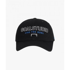 골스튜디오 모자 FREE KICK CAPSULE 로고 BALL CAP -블랙