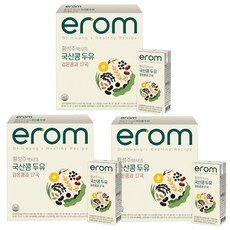 이롬 황성주 국산콩 두유 검은콩과 17곡, 190ml, 48개