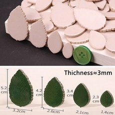 공예 모양 하트 타일 58OZ 나뭇잎 300G 세라믹 DIY 재료 10 모자이크 도자기, 300g-10.58oz, White Leaf, 1개