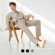 [현대백화점][지오다노] 01110518 쿨맥스 세미 와이드 핏 슬랙스 110518