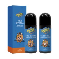 쉬즈곤 포우에센스 75ml 1+1 반려동물 강아지 고양이 발바닥 보습제 발밤, 포우에센스 1+1