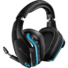 Logitech G935 무선 게임용 RGB 헤드셋 7.1 서라운드 사운드 DTS 헤드폰 : X 2.0 50mm Pro-G 드라이버, One Color_Wireless, One Color_Wireless, 상세 설명 참조0