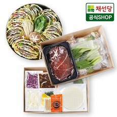 채선당 샤브샤브 2인분 밀키트, 샤브샤브 2인분x2세트, 2세트