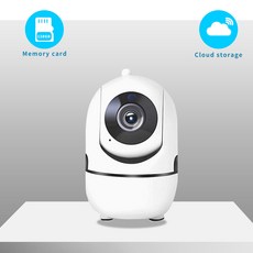 영어 매뉴얼 영어 책 2MP 아기 모니터 스마트 홈 울음 경보 미니 감시 카메라 와이파이 안전 영상 감시 IP 카메라Pet360 Ycc365, 1MP 캠, 영국 플러그