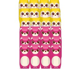 파스퇴르 파스퇴르 꼬미루미 2종혼합125ml (딸기우유12입+바나나우유12입) 총24팩, 24개, 125ml