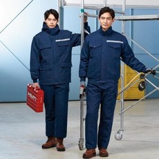[경신코리아] KSK 709 겨울 상하세트 분리형 작업복 청작업복