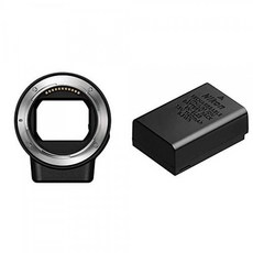 【세트 구매] Nikon 마운트 어댑터 FTZ Z 장착 F 마운트 용 & Li-ion 충전식 배터리 EN-EL25, 단일상품