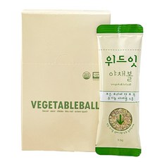 위드잇 유기농 야채볼 12개입, 42g, 1개