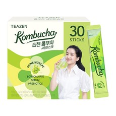 TEAZEN 康普茶 麝香葡萄口味, 1盒, 5g, 30入