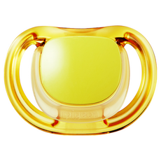 더블하트 PPSU Skin Friendly 노리개젖꼭지, S(0~3개월), 옐로우, 1개