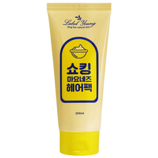 라벨영 쇼킹 마요네즈 헤어팩, 200ml, 1개