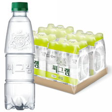 씨그램 라임 무라벨, 350ml, 24개