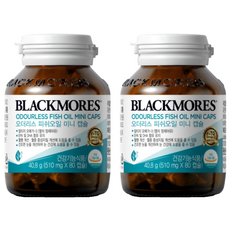 BLACKMORES 澳佳寶 無腥味迷你濃縮魚油膠囊, 80顆, 2罐