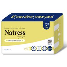 Natress 母犬專用尿布50片, XS號, 1包