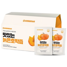 참앤들황토농원 [참앤들황토농원] 맛있는 늙은호박즙 90ml x 30포 1박스(총30포), 2.7L, 1개