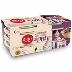CJ Hetbahn 即食黑米白米飯, 210g, 8入
