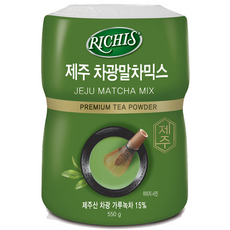 RICHIS 濟州抹茶粉, 550g, 1罐