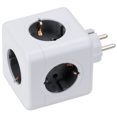 Power Cube V2 Multi-Tap 5 爪原裝, 77mm, 白色, 1個