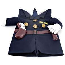 Intem Corporation HOOPET寵物犬貓角色扮演服裝, 警察