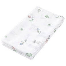 Bamboo Bebe Bamboo Signature 方形紙尿褲, 花朵款(白色), 3片