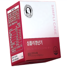 심플리 갱년기 폐경기 영양제 100% 식물성 프리미엄 원료 60캡슐 백수오 회화나무 석류 피크노제롤 농축 1000배 석류 (소비기한 2025.10.11) 다이어트, 2개, 60정