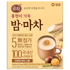 Sunjak 純作 全糙米栗子茶, 1個, 10入, 20g