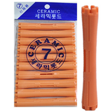 동해 국산 세라믹 파마 롯드 7호 (10개입)/롯트/롯뜨, 1개