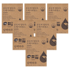 담백하루 초임계 알티지 오메가3 에센스 1000, 30정, 6개