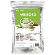 綠茶拿鐵沖泡粉, 1kg, 1包, 1包
