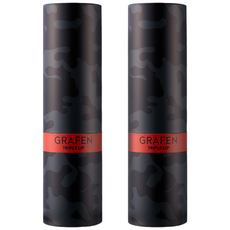 GRAFEN 三色男性護唇膏 4.3g, 混色, 2入