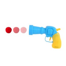 DING DONG PET 軟球狗狗貓咪射擊槍+羊毛球100入組, 隨機出貨, 1組