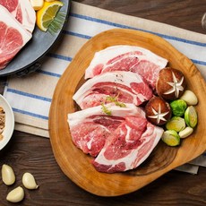 한돈 뒷다리살 구이 보쌈 수육 캠핑용 1000g, 1개