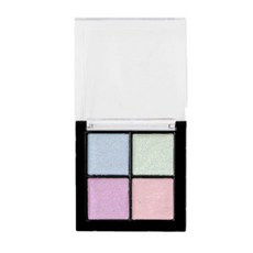 Tennessee Mirror Powder Hologram Glitter Gel Nail Deco Powder Aurora 4 套組, 混色, 1套