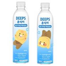 deeps DEEPS春植天然礦物質深層海水, 500ml, 100個
