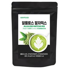 KAYFOOD 케이푸드 알룰로스 제주 말차믹스 파우더 홈카페, 1개, 1개입, 200g