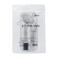 Dewbell 旅行用蓮蓬頭+石灰質抑制濾芯組, 白色, 1組