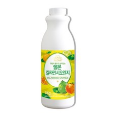 쉘몬 깔라만시오렌지 에이드 농축액 1kg, 1개, 1L, 1개
