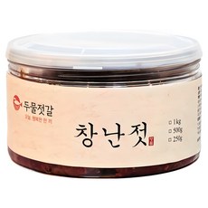 두물젓갈 밥통창 일품 특창난젓 창란젓, 1개, 250g