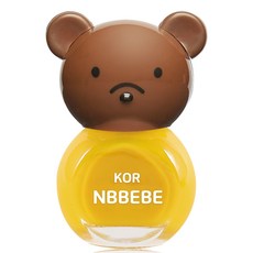 Nbbebe 兒童用指甲油, Vivid Yellow, 1瓶