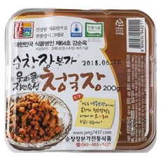 강순옥 명인 순창장본가 수제옛날청국장 200g 1개
