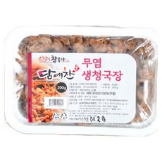 청국장 찌개 냄새안나는 생 순창 담예찬, 200g, 5개